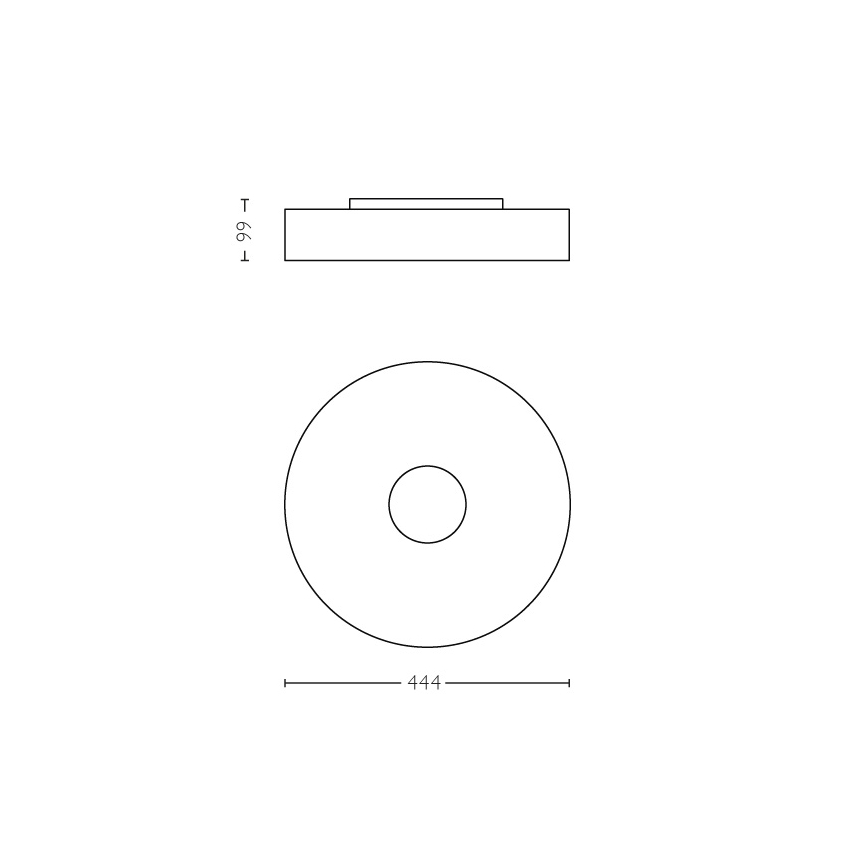 Philips 40340/30/P7 - LED Stropné svietidlo FAIR HUE LED/39W/230V
