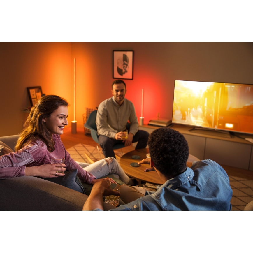 Philips 40802/48/P9 - LED Stolná lampa HUE SIGNE 1xLED/32W/230V