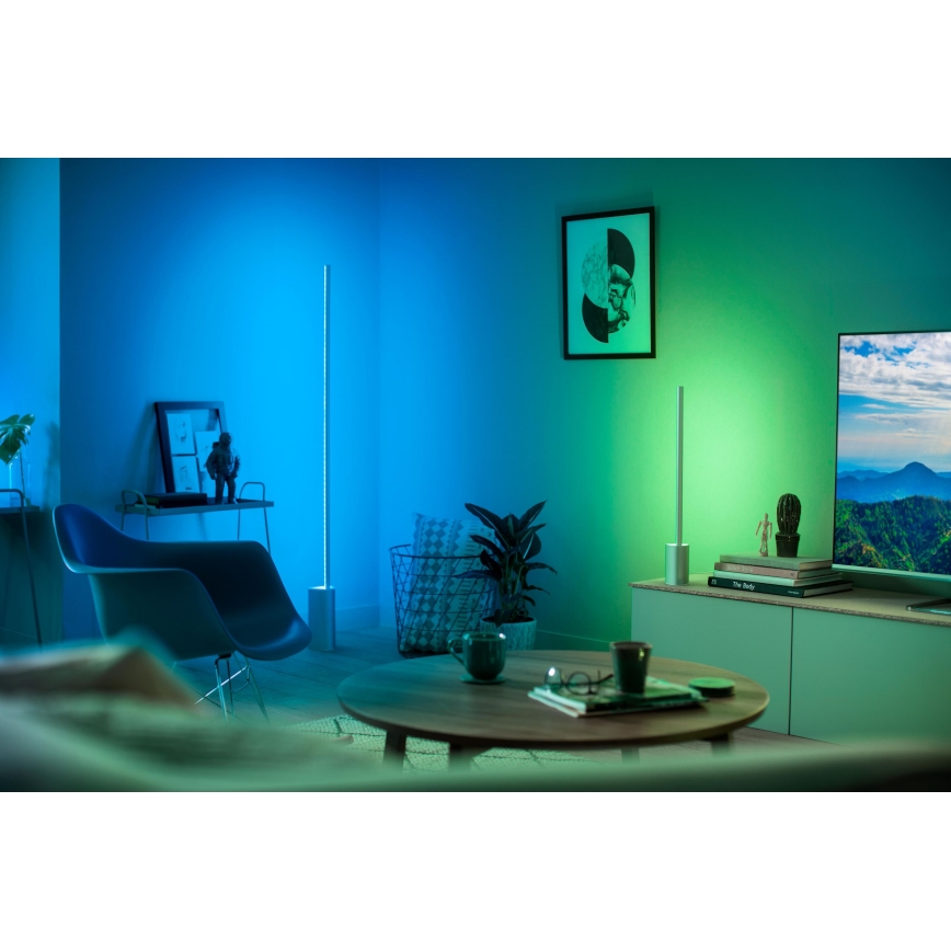 Philips 40802/48/P9 - LED Stolná lampa HUE SIGNE 1xLED/32W/230V