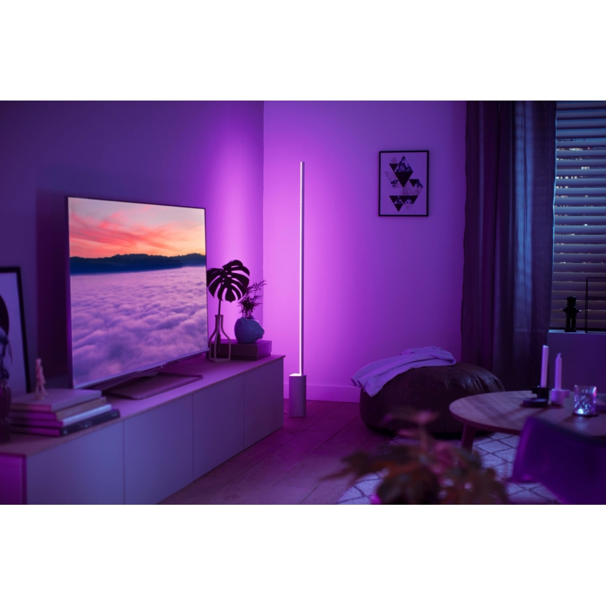 Philips 40802/48/P9 - LED Stolná lampa HUE SIGNE 1xLED/32W/230V