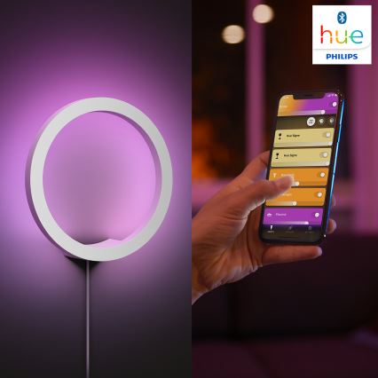 Philips 40901/31/P9 - LED Nástenné svietidlo HUE SANA LED/20W/230V