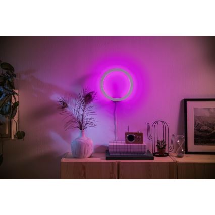 Philips - LED RGBW Stmievateľné nástenné svietidlo Hue SANA White and Color Ambiance LED/20W/230V