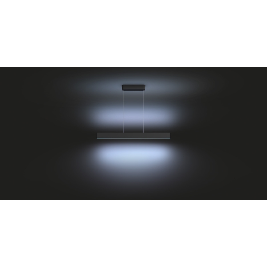 Philips -  LED RGBW Stmievateľný luster na lanku Hue ENSIS White And Color Ambiance 2xLED/39W/230V