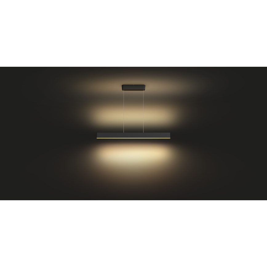 Philips -  LED RGBW Stmievateľný luster na lanku Hue ENSIS White And Color Ambiance 2xLED/39W/230V
