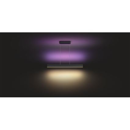 Philips -  LED RGBW Stmievateľný luster na lanku Hue ENSIS White And Color Ambiance 2xLED/39W/230V