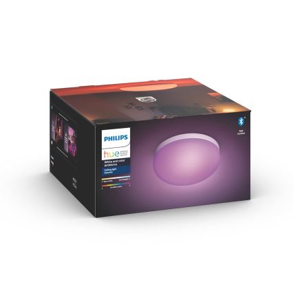 Philips - LED RGBW Stmievateľné stropné svietidlo Hue FLOURISH White And Color Ambiance LED/32W/230V