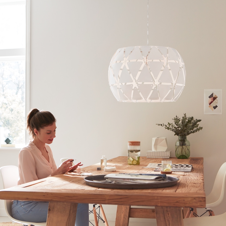 Philips 40917/31/PN - Stropné závesné svietidlo MYLIVING SANDALWOOD E27/60W/230V