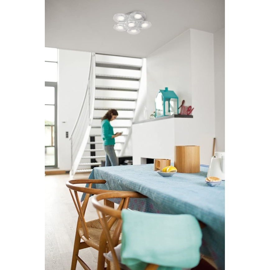 Philips 40970/48/16 - LED Stmievateľné stropné svietidlo VAGA LED/15W/230V