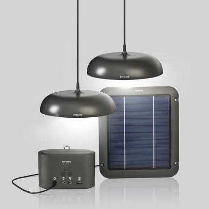 Philips 40977/93/16 - LED solárny set LIFE LIGHT HOME