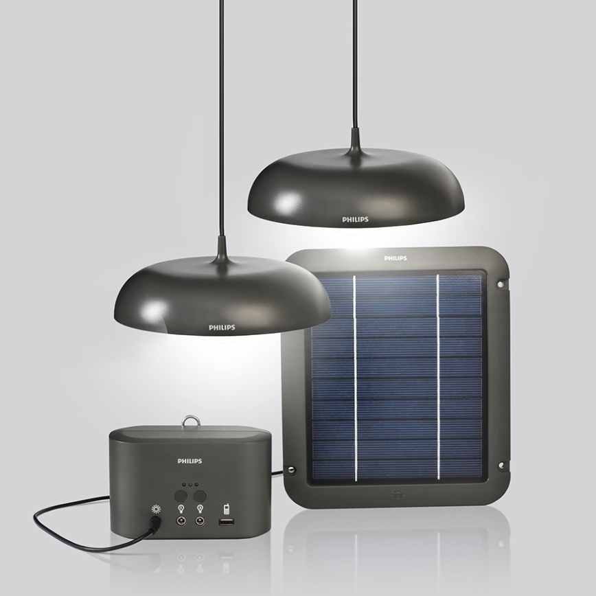 Philips 40977/93/16 - LED solárny set LIFE LIGHT HOME