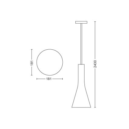 Philips 43001/31/P7 - LED Luster na lanku HUE EXPLORE 1xE27/9W/230V