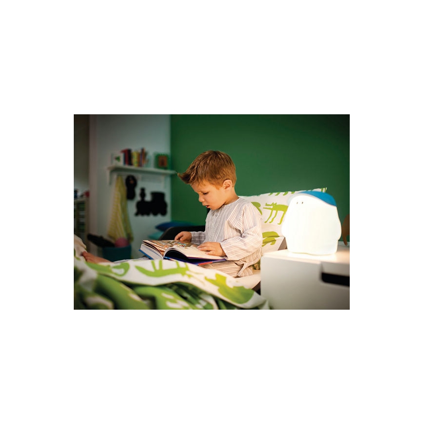 Philips 44502/33/16 - LED Dětská lampička MyBUDDY 2xLED/1W zelená