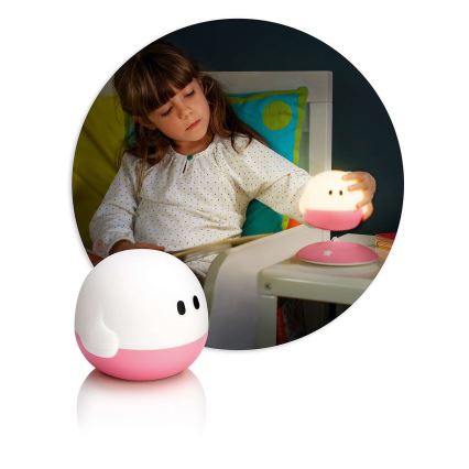 Philips 44511/19/16 - Detská prenosné LED lampička MYKIDSROOM BOLLIE 1xHighPower LED/1W/230V