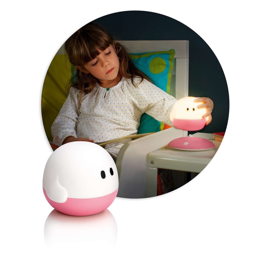 Philips 44511/19/16 - Detská prenosné LED lampička MYKIDSROOM BOLLIE 1xHighPower LED/1W/230V