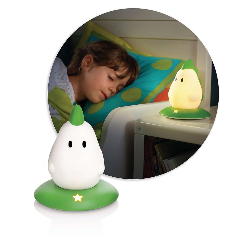 Philips 44512/33/16 - Detská prenosné LED lampička MYKIDSROOM DRAGO 1xHighPower LED/1W/230V