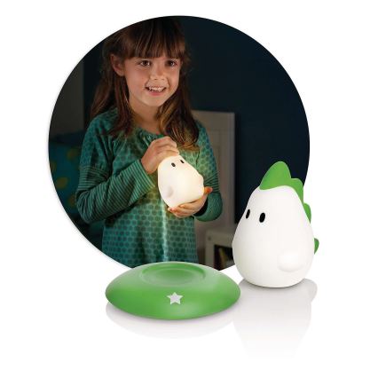 Philips 44512/33/16 - Detská prenosné LED lampička MYKIDSROOM DRAGO 1xHighPower LED/1W/230V