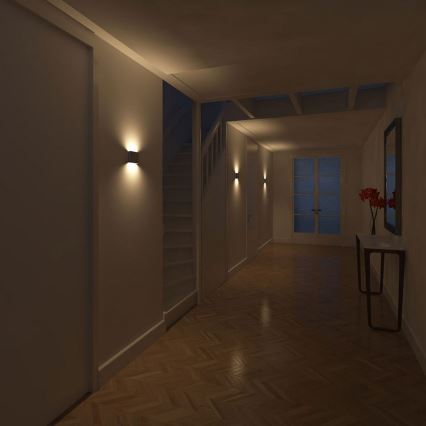 Philips 45590/17/16 - LED Nástenné svietidlo MYLIVING GALAX 2xLED/2,5W/230V