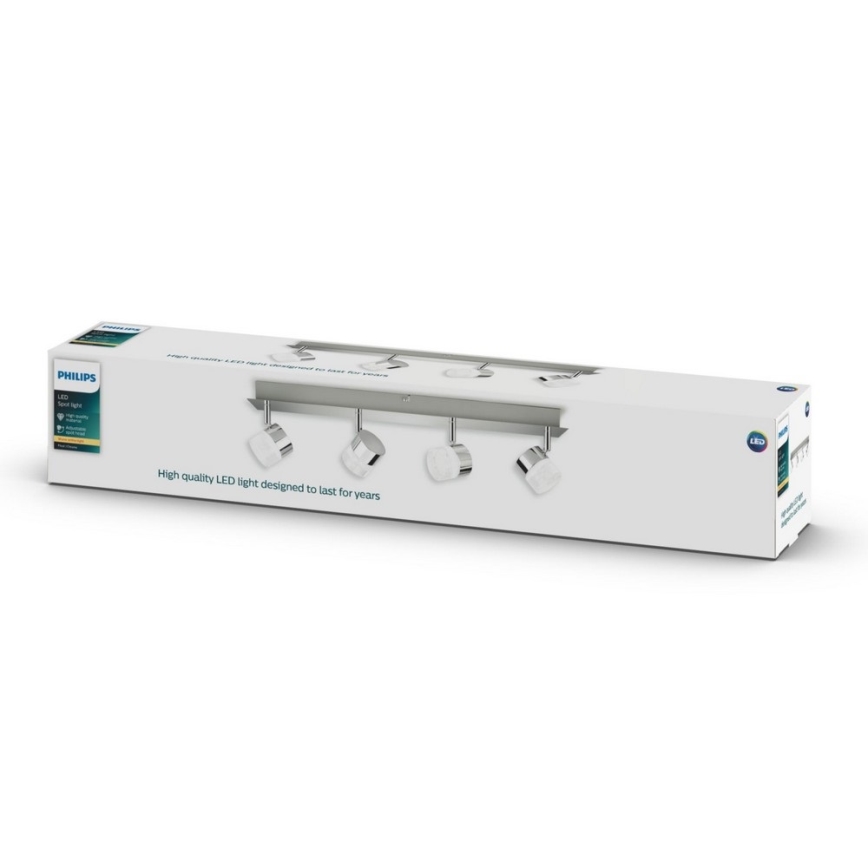 Philips 50149/11/P1 - LED Bodové svietidlo FLOAT 4xLED/4,5W/230V