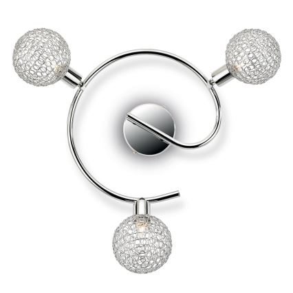 Philips 50157/11/PN - Bodové svietidlo MYLIVING NET 3xG9/28W/230V