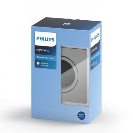 Philips 50191/87/PN - Podhľadové svietidlo MYLIVING ENNEPER 1xGU10/5,5W/230V