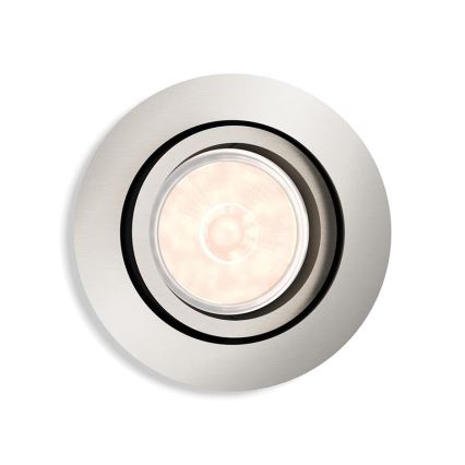 Philips 50391/17/PN - Podhľadové svietidlo MYLIVING DONEGAL 1xGU10/5,5W/230V matný chróm