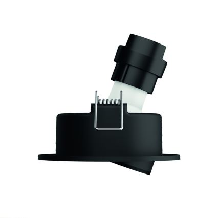 Philips - SADA 3x LED RGBW stmievateľné zapustené stropné svietidlo 1xGU10/4,8W/230V matný chróm + diaľkové ovládanie