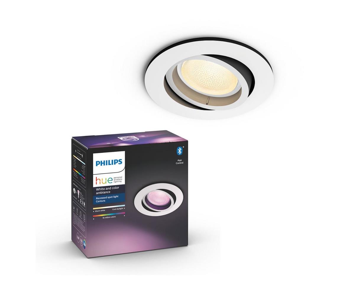 Philips Philips 50451/31/P7 - LED RGBW Podhľadové svítidlo HUE CENTURA 1xGU10/5,7W/230V