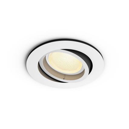 Philips - LED RGBW Stmievateľné podhľadové svítidlo HUE CENTURA 1xGU10/5,7W/230V