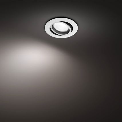 Philips - LED RGBW Stmievateľné podhľadové svítidlo HUE CENTURA 1xGU10/5,7W/230V