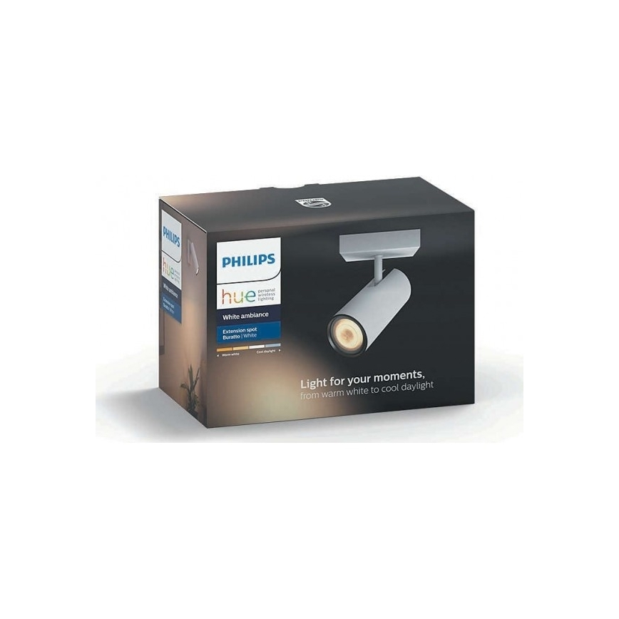 Philips 50461/31/P8 - LED Stmievateľné bodové svietidlo HUE BURATTO 1xGU10/5,5W
