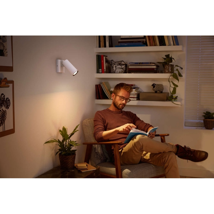 Philips 50461/31/P8 - LED Stmievateľné bodové svietidlo HUE BURATTO 1xGU10/5,5W