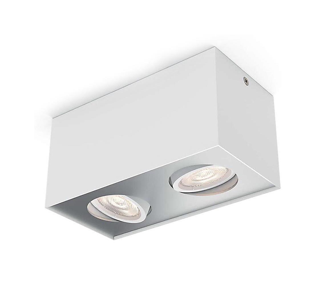 Philips Philips 50492/31/P0-LED Stmievateľné bodové svietidlo MYLIVING BOX 2xLED/4,5W/230V