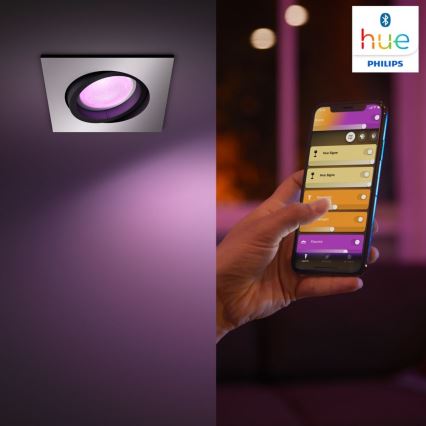 Philips 50551/48/P7 - LED RGB Podhľadové svietidlo HUE CENTURA 1xGU10/5,7W/230/24V