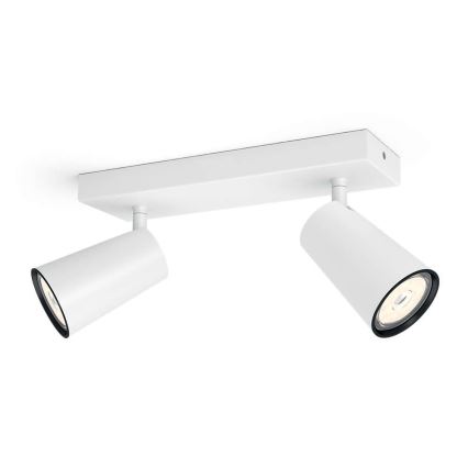 Philips 50572/31/PN - Bodové svietidlo MYLIVING PAISLEY 2xGU10/10W/230V