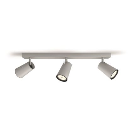 Philips 50573/48/PN - Bodové svietidlo MYLIVING PAISLEY 3xGU10/10W/230V