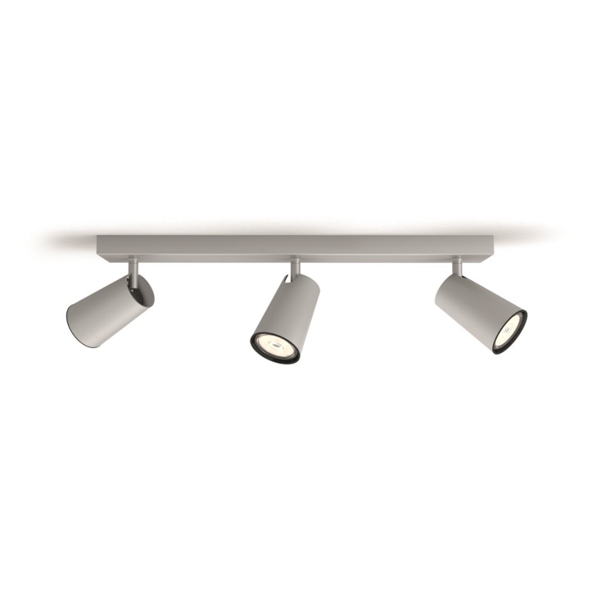 Philips 50573/48/PN - Bodové svietidlo MYLIVING PAISLEY 3xGU10/10W/230V