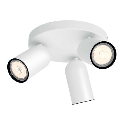 Philips 50583/31/PN - Bodové svietidlo MYLIVING PONGEE 3xGU10/10W/230V