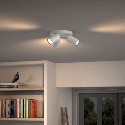 Philips 50583/31/PN - Bodové svietidlo MYLIVING PONGEE 3xGU10/10W/230V