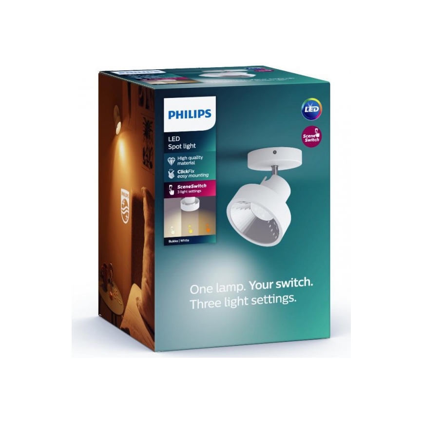 Philips 50601/31/P0 - LED Bodové svietidlo BUKKO LED/4,5W/230V