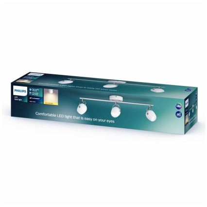 Philips 50613/31/P0 - LED Bodové svietidlo RIVANO 3xLED/4,3W/230V