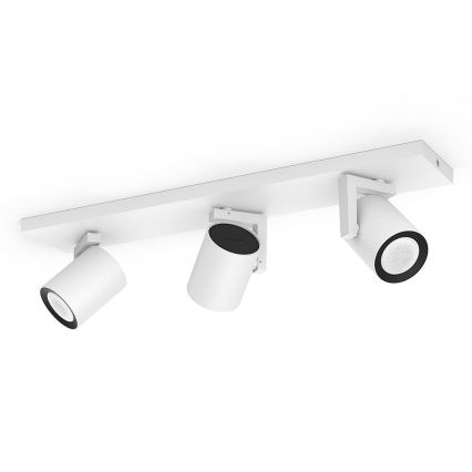 Philips 50623/31/P7 - LED Bodové svietidlo HUE ARGENA 3xGU10/5,7W/230V