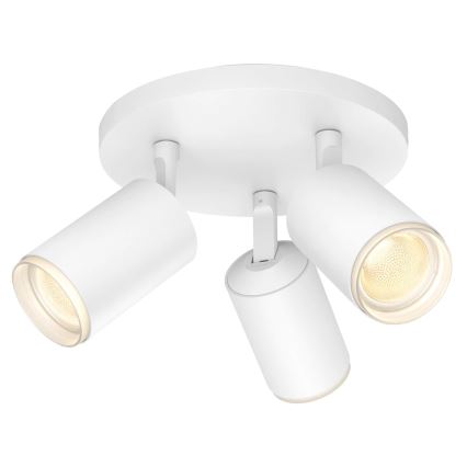 Philips 50633/31/P7 - LED Bodové svietidlo HUE FUGATO 3xGU10/5,7W/230V