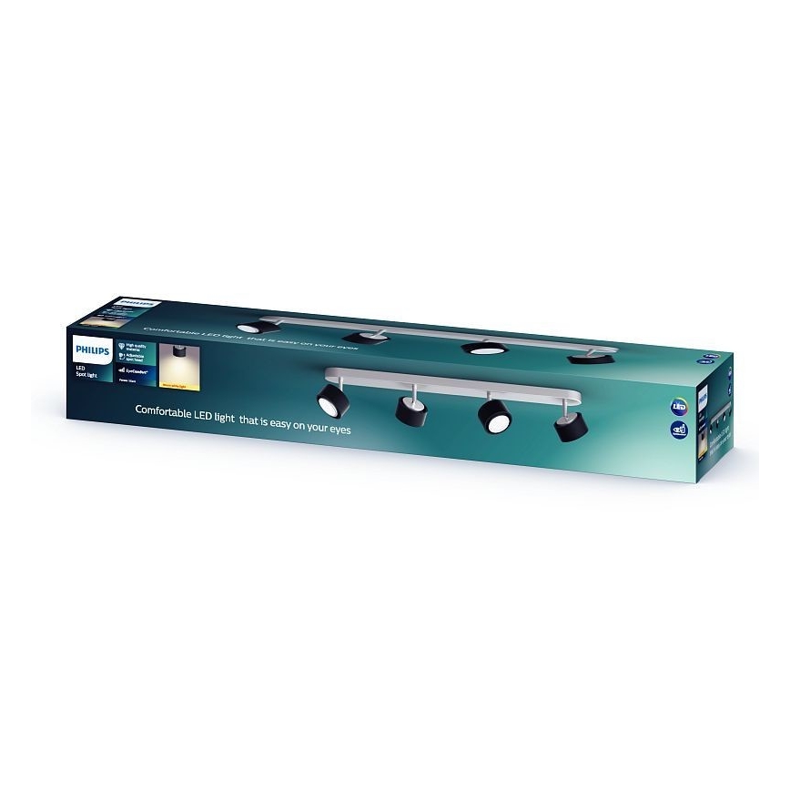 Philips 50654/30/P0 - LED Bodové svietidlo FERANO 4xLED/4,3W/230V