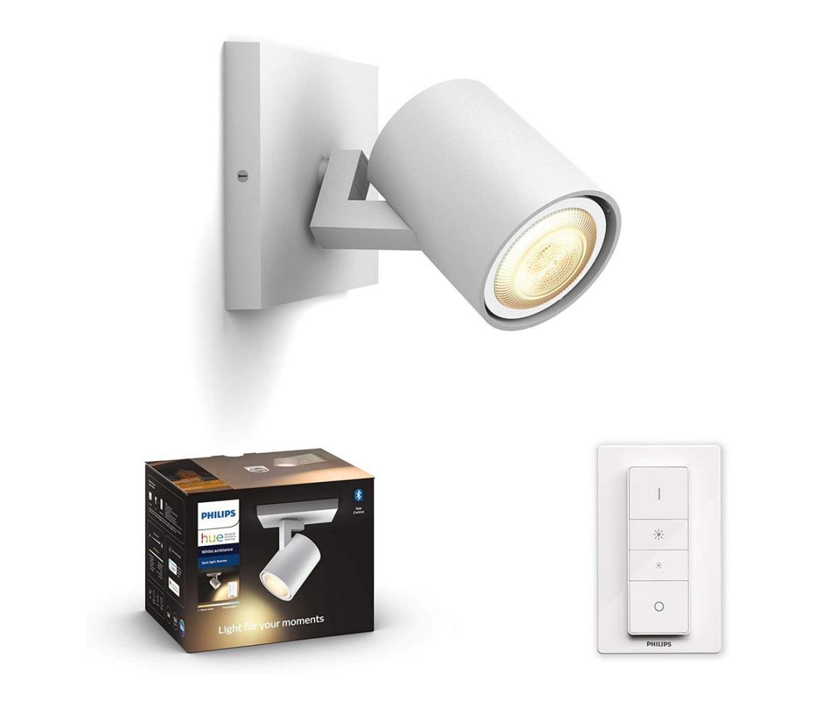 Philips 53090/31/P6 - LED Stmievateľné svietidlo Hue RUNNER 1xGU10/5W/230V + DO 53090/31/P6