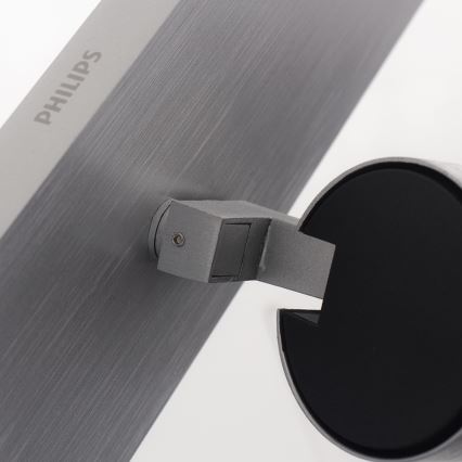 Philips - LED bodové svietidlo matný chróm 3xGU10/20W/230V