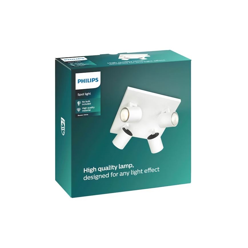 Philips - Bodové svietidlo 4xGU10/50W/230V