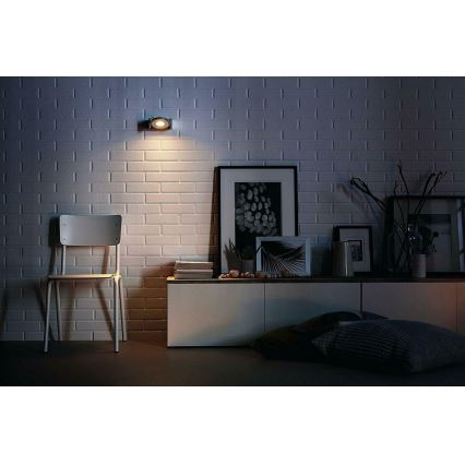 Philips 53150/48/P0 - LED Stmievateľné nástenné svietidlo PARTICON LED/4,5W/230V