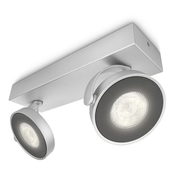 Philips 53172/48/16 - LED bodové svietidlo MYLIVING CLOCKWORK 2xLED/4W/230V Philips 53172/48/16 - LED bodové svietidlo MYLIVING CLOCKWORK 2xLED/4W/230V
