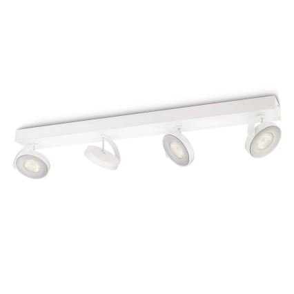 Philips 53174/31/16 - LED bodové svietidlo MYLIVING CLOCKWORK 4xLED/4W/230V