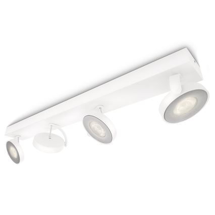 Philips 53174/31/P0 - Stmievateľné bodové svietidlo MYLIVING CLOCKWORK 4xLED/4,5W/230V